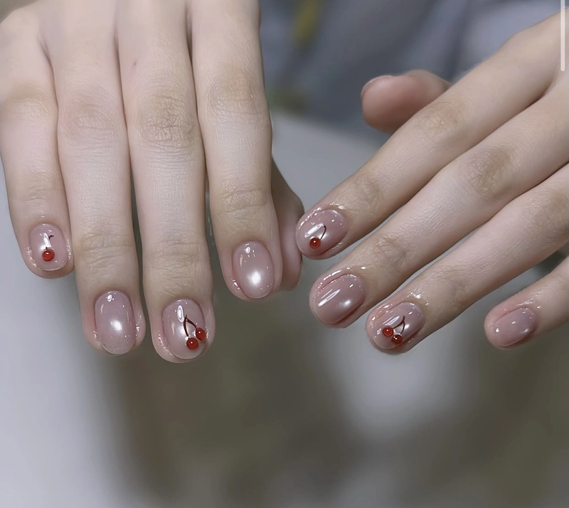 cute những mẫu nail hàn quốc