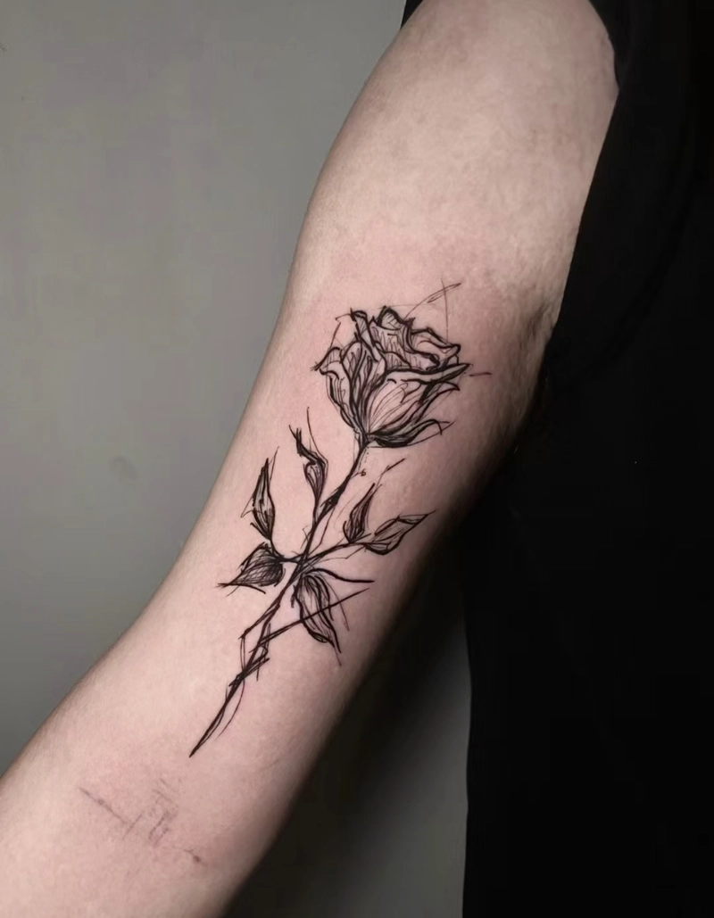 hình xăm bắp tay nam nhỏ đẹp_
