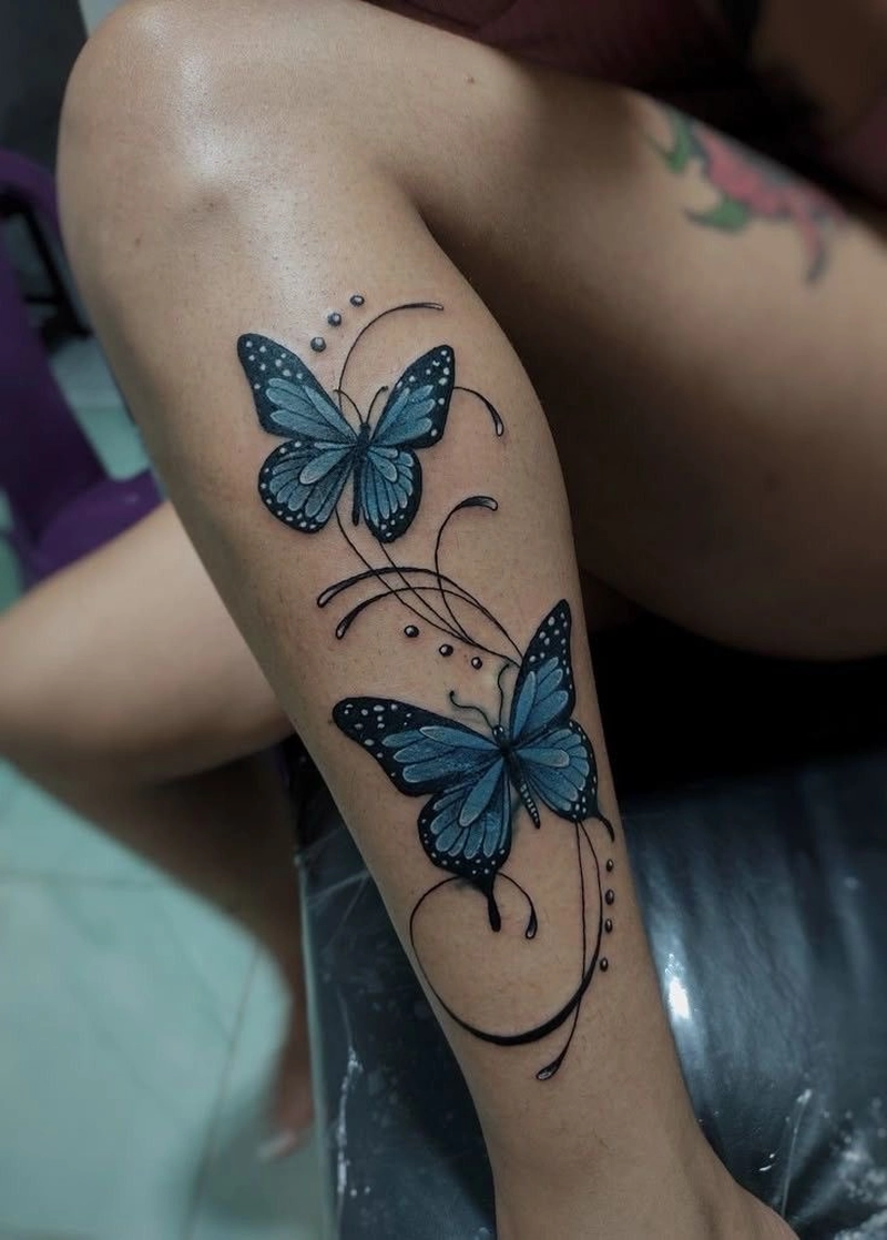 hình xăm bắp tay nữ chất