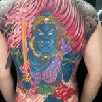 hình xăm bất động minh vương kín lưng