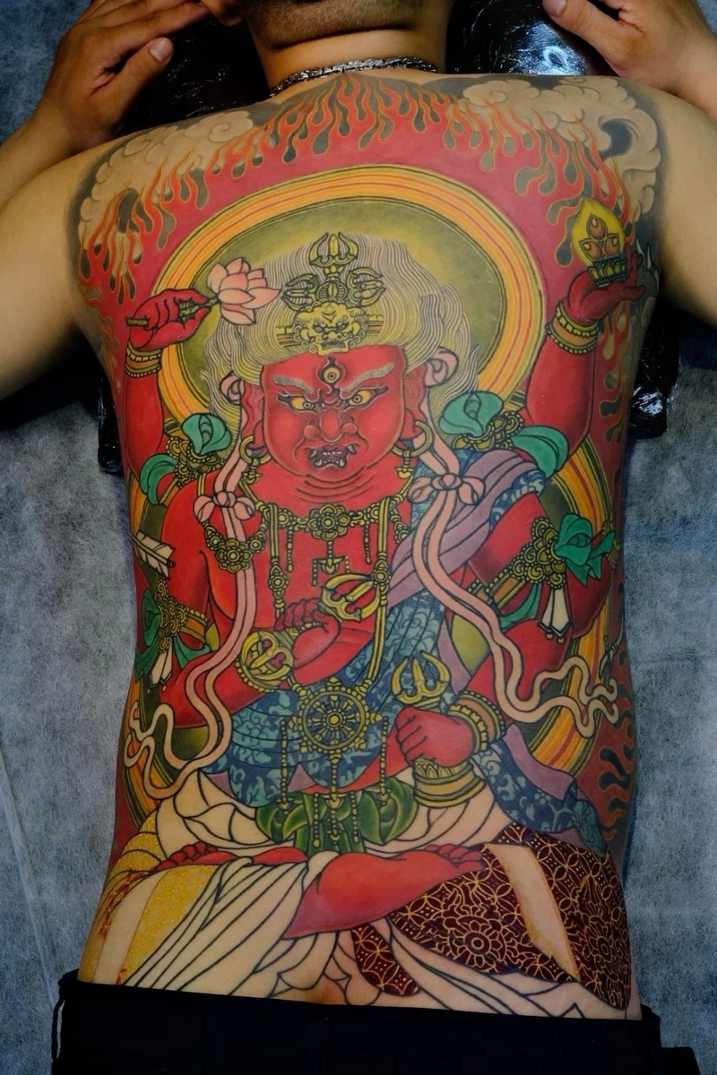 hình xăm bất động minh vương