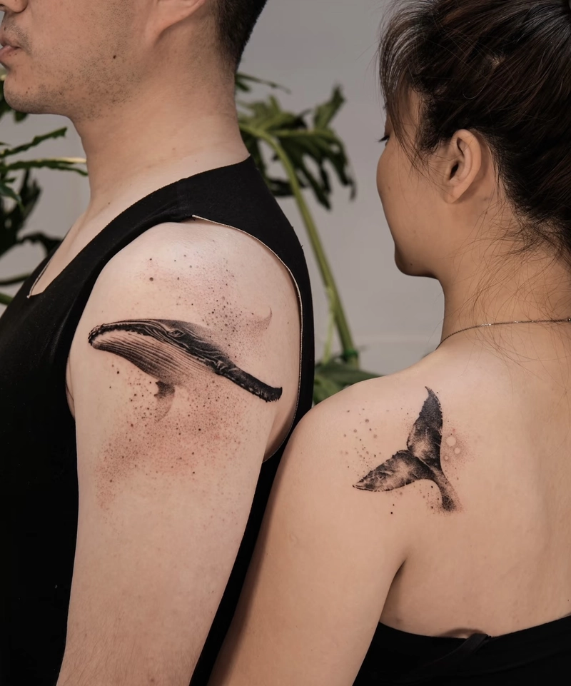 hình xăm couple