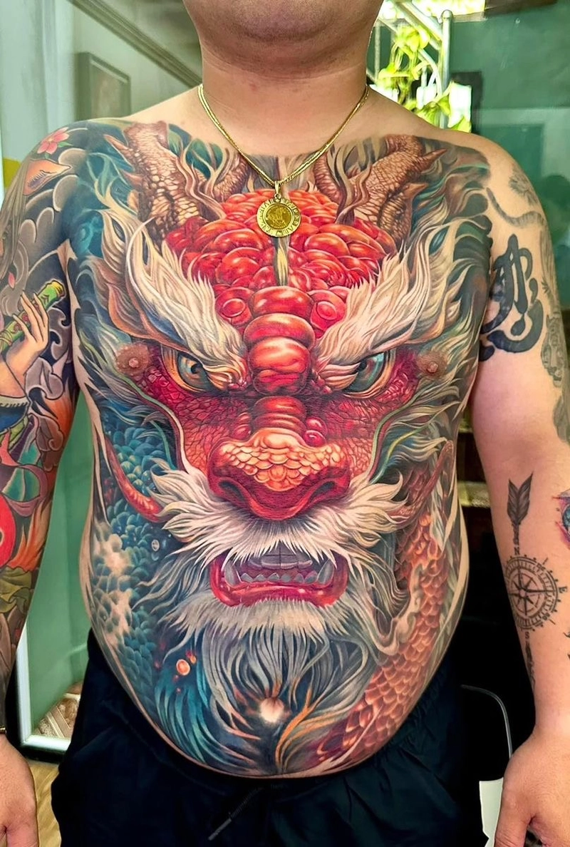 hình xăm kỳ lân hợp với tuổi nào