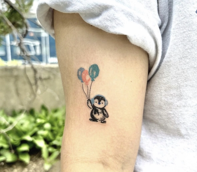 hình xăm mini nữ cute