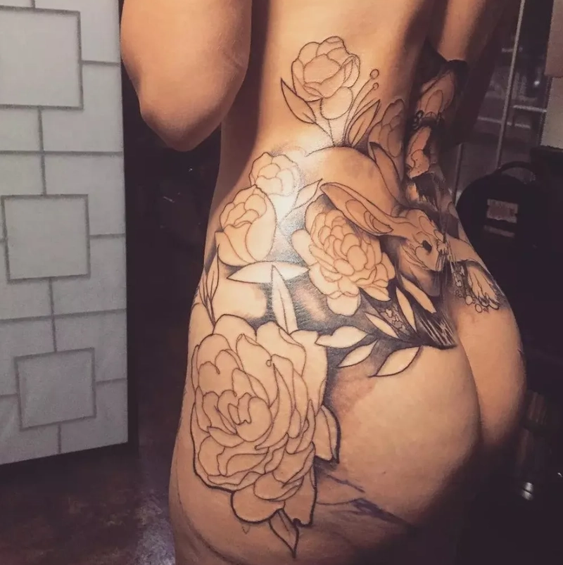 hình xăm ở vùng kín phụ nữ