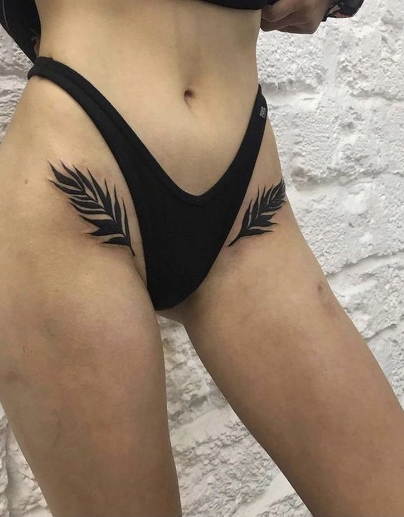 hình xăm vùng kín phụ nữ đẹp