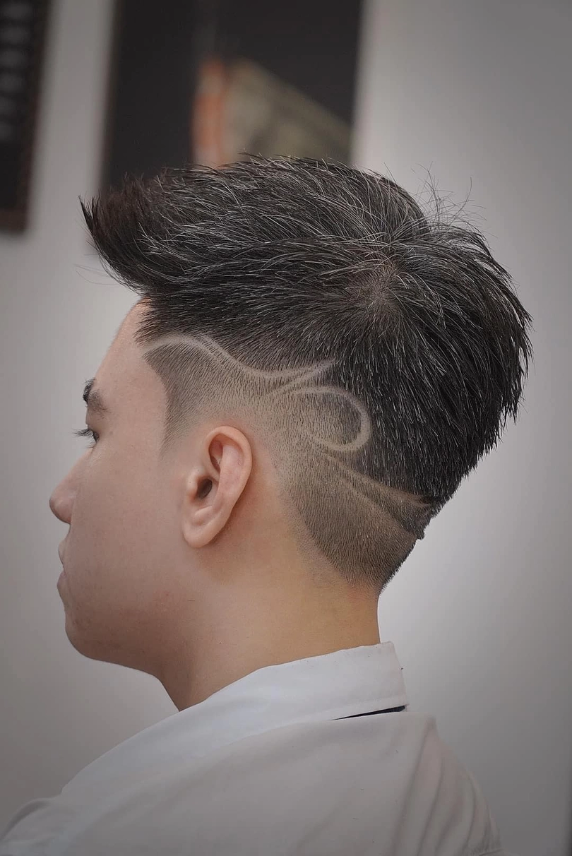 hớt tóc mohican