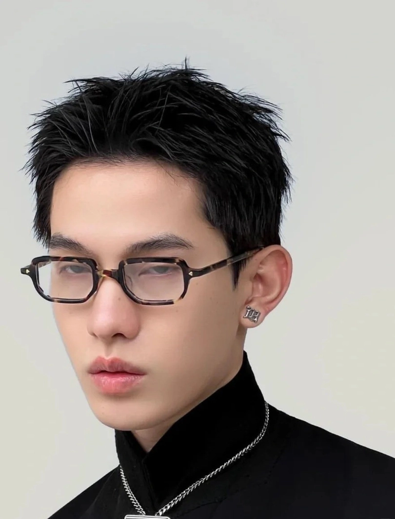 kiểu tóc Jerry vuốt dựng