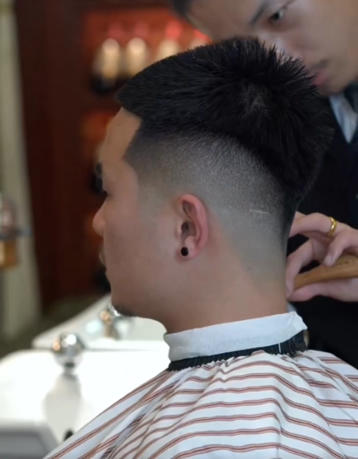 kiểu tóc Nakata fade đẹp