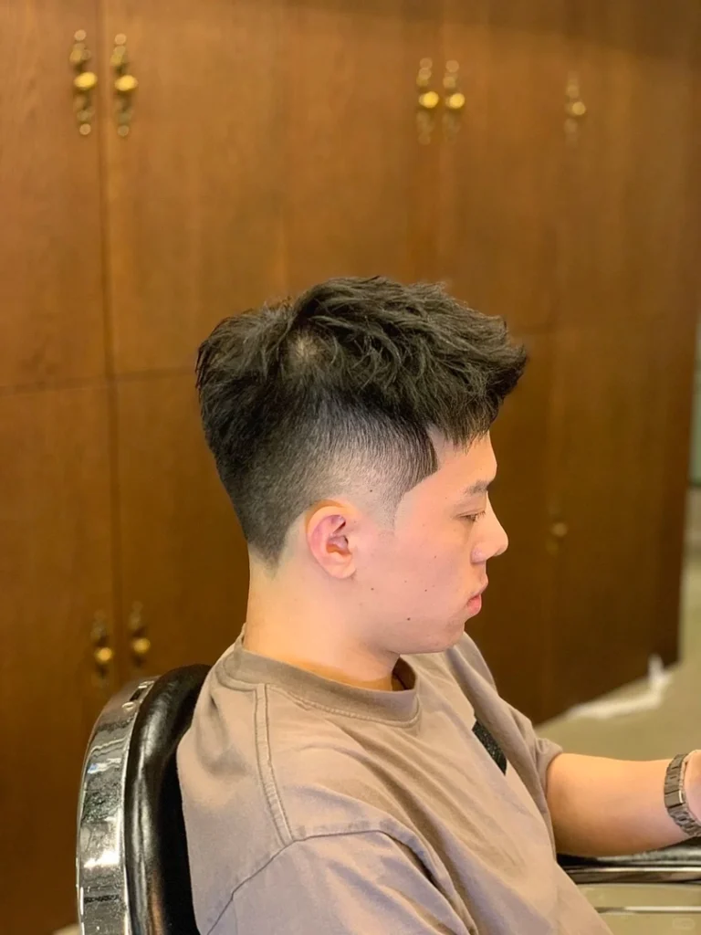 kiểu tóc burst taper fade