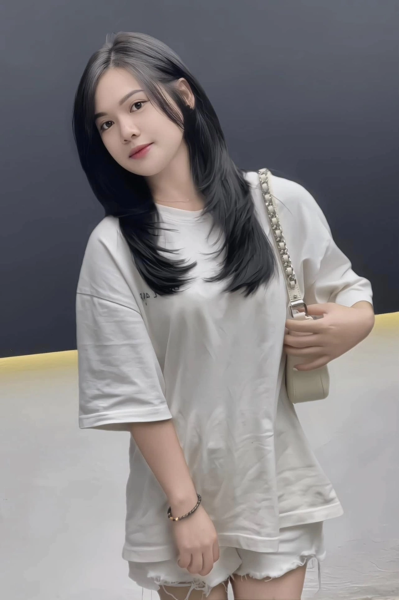 kiểu tóc butterfly layer dài nữ