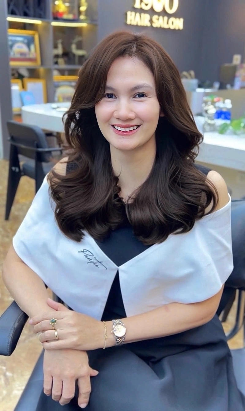 kiểu tóc cho phụ nữ tuổi 50