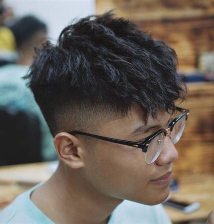 kiểu tóc con sâu