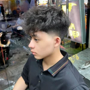 kiểu tóc layer uốn