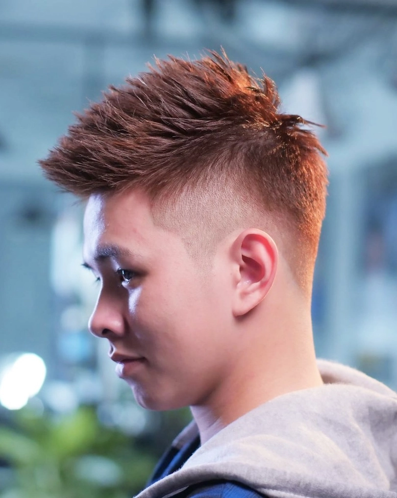 kiểu tóc nam spiky mùa hè