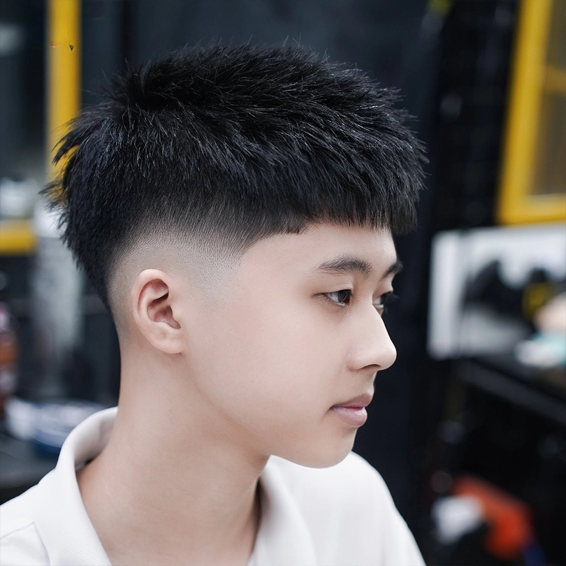 kiểu tóc nam textured crop