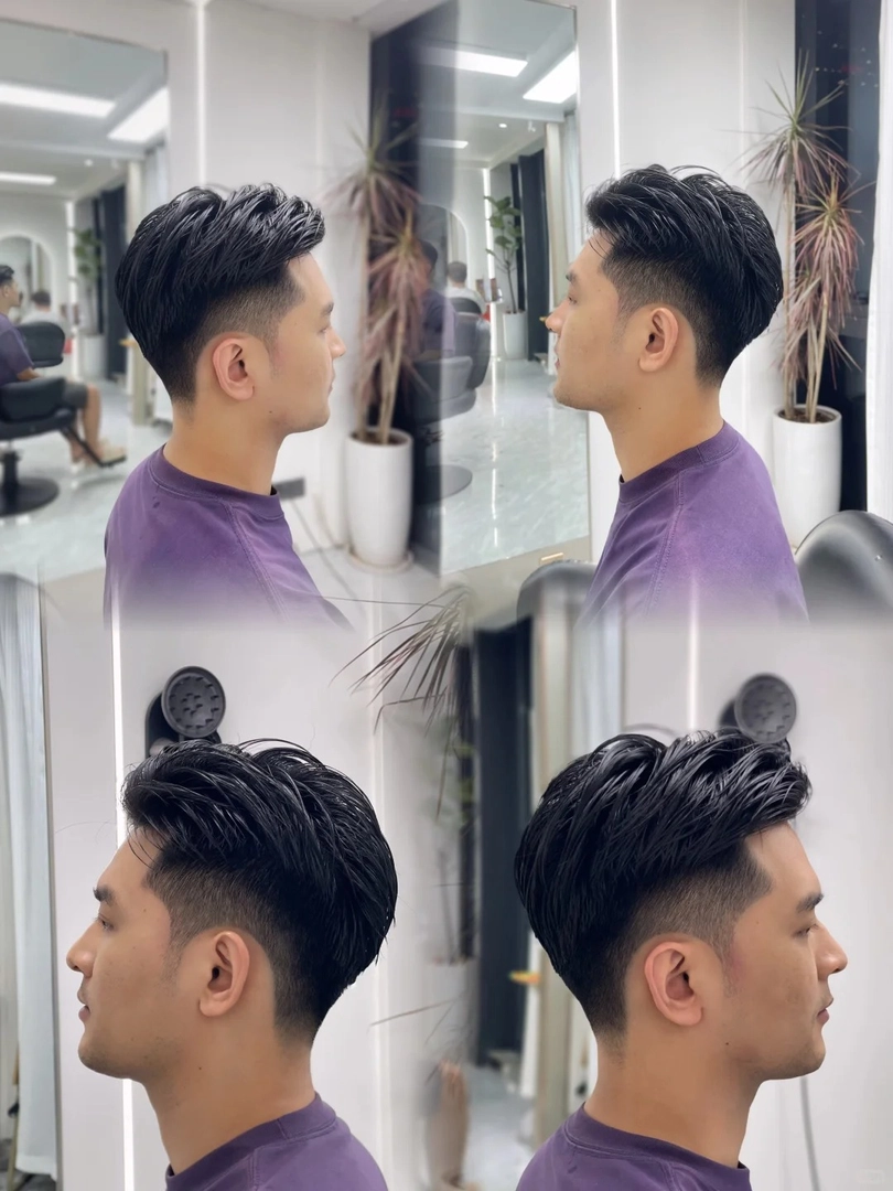 kiểu tóc nam trung niên đẹp