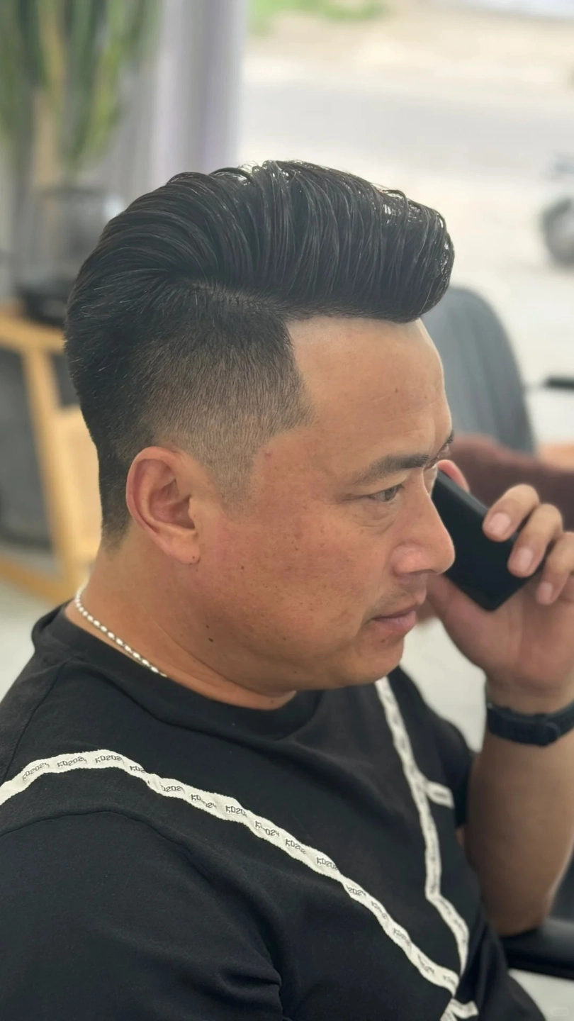 kiểu tóc nam trung niên được ưa chuộng