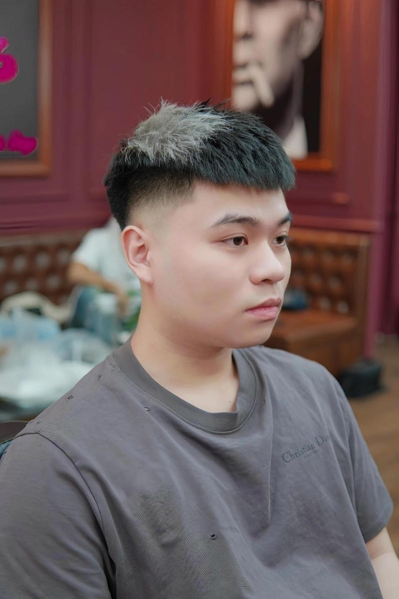 kiểu tóc ngắn nam