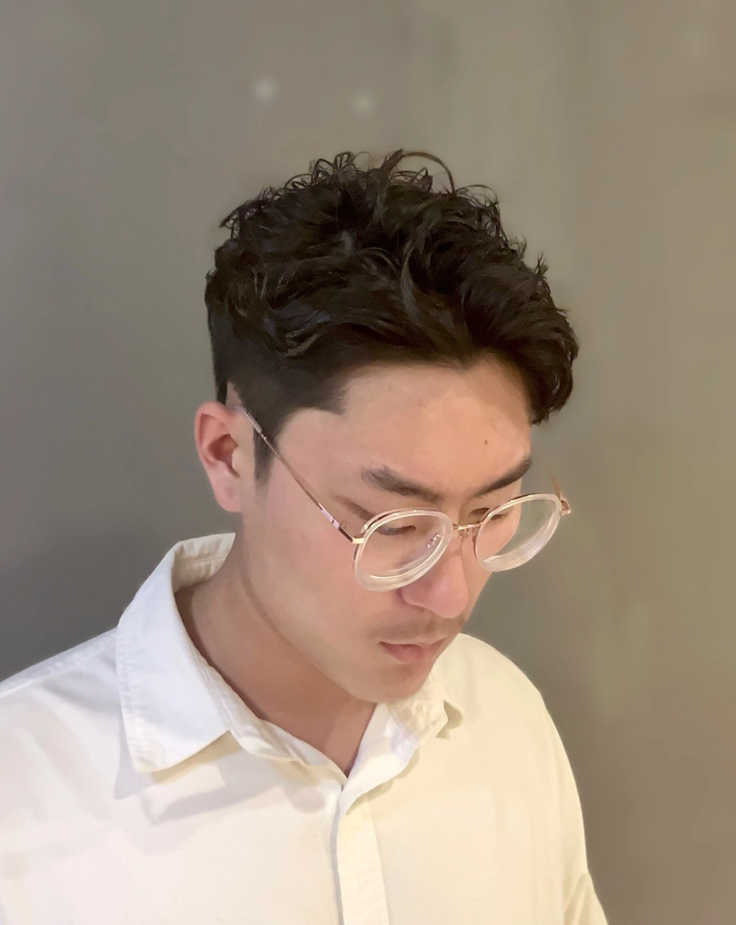 kiểu tóc side part ngắn