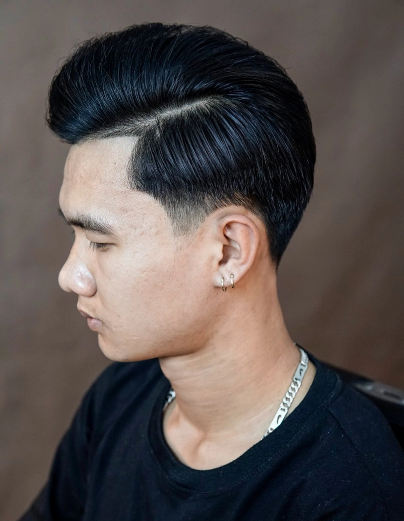 kiểu tóc slick back Hàn Quốc