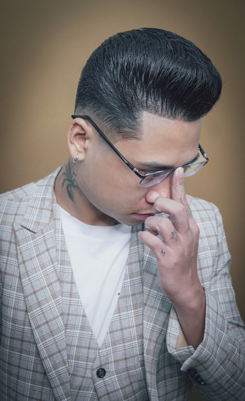 kiểu tóc slick back classic