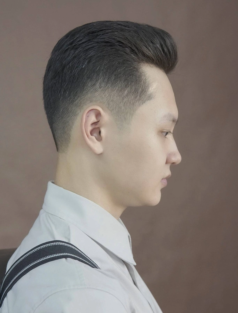 kiểu tóc slick back undercut
