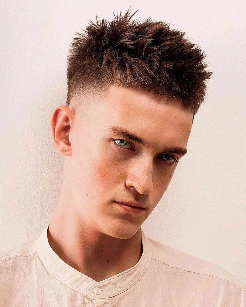 kiểu tóc spiky hair