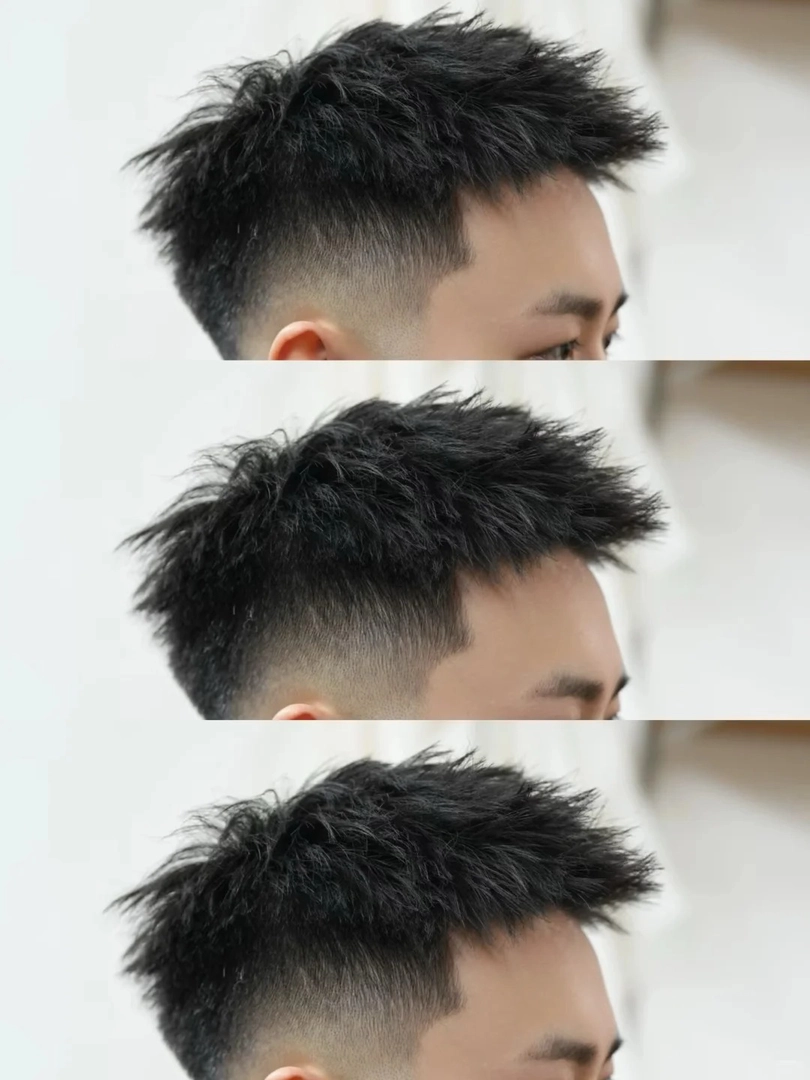 kiểu tóc textured crop cho học sinh