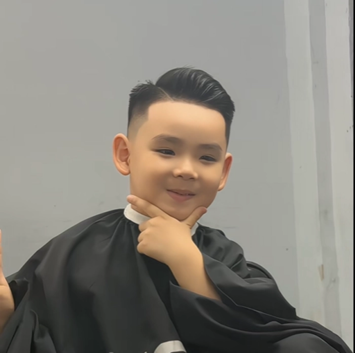 kiểu tóc undercut học sinh cho bé trai
