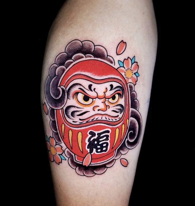 mẫu hình xăm daruma