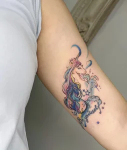 mẫu hình xăm kỳ lân đẹp