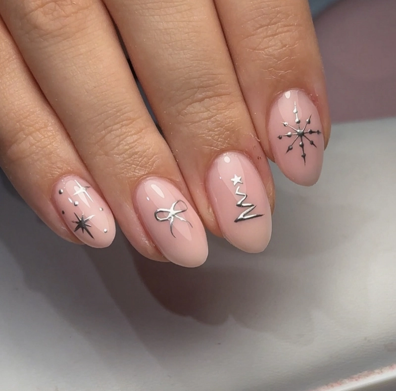 mẫu móng tay noel đẹp nhất