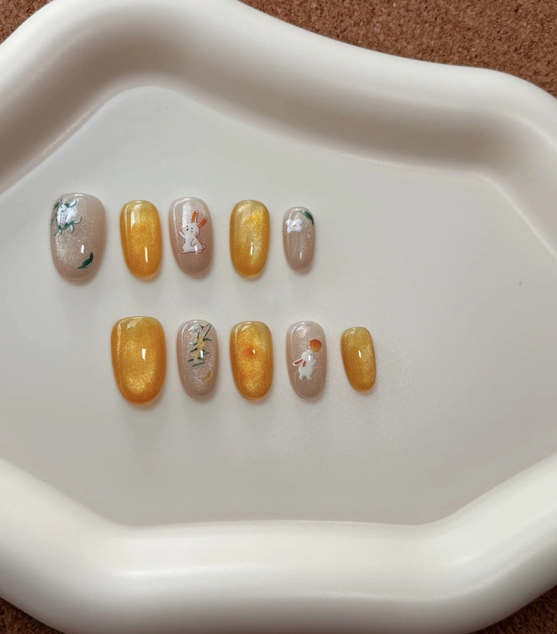 mẫu nail box trung thu