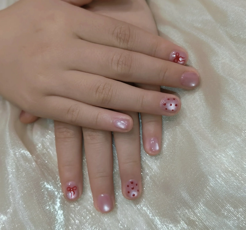 mẫu nail cho bé