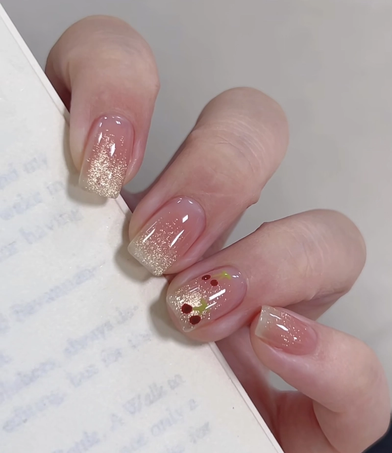 mẫu nail cho học sinh cấp 2 đơn giản