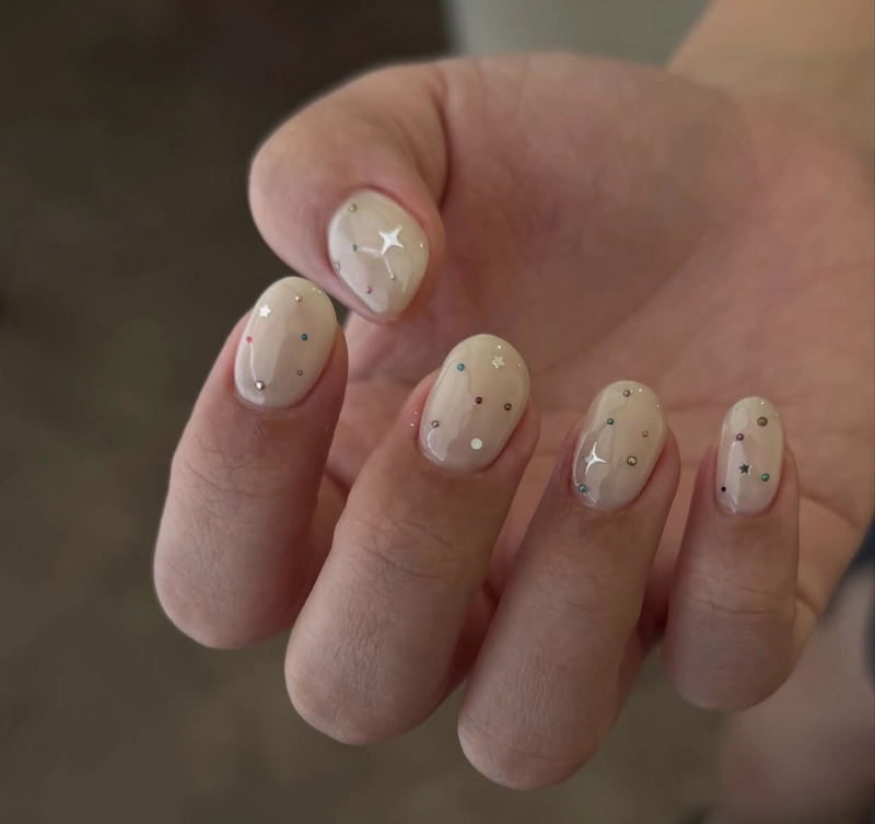 mẫu nail cute đơn giản
