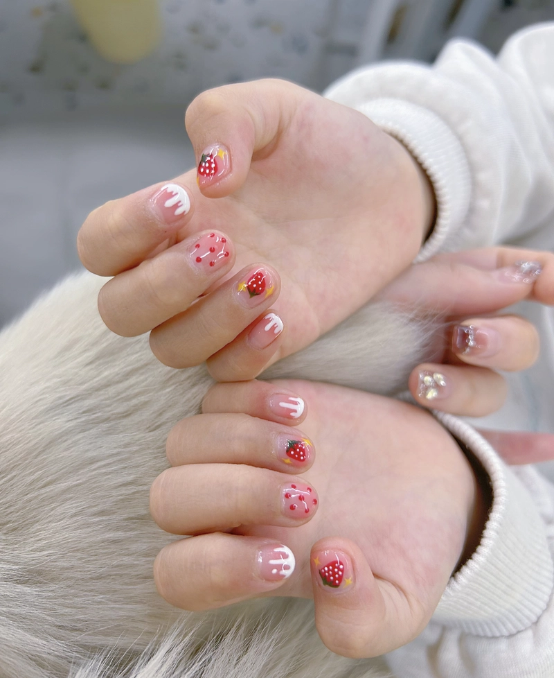 mẫu nail đẹp cho bé gái