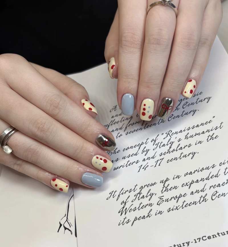 mẫu nail đẹp cute