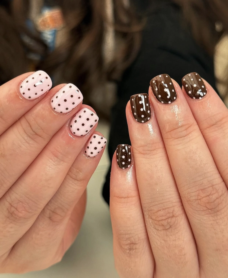 mẫu nail ngắn