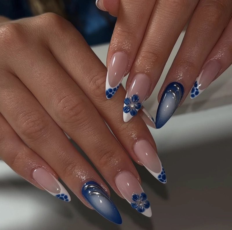 mẫu nail tay cho da ngăm đẹp