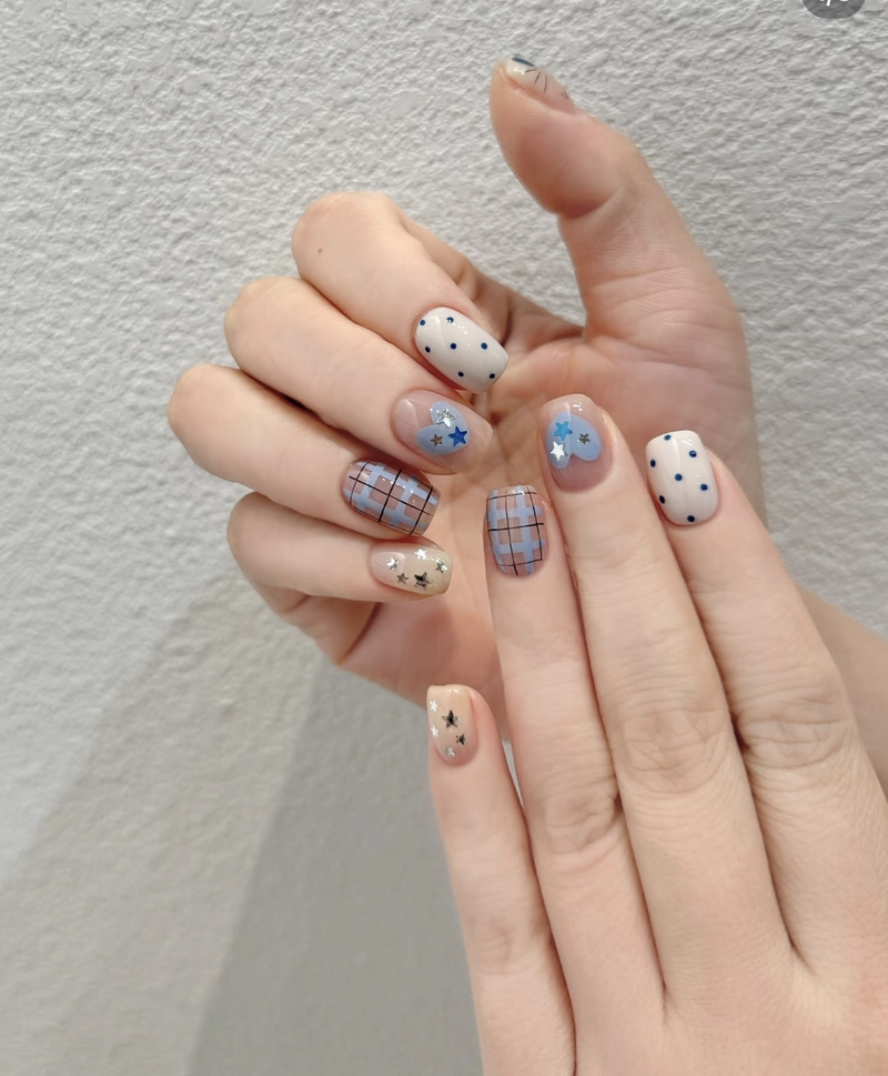 mẫu nail xinh cute