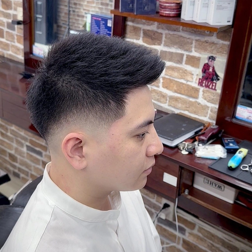 mẫu tóc mohican