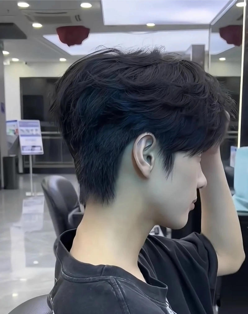 mẫu tóc two block