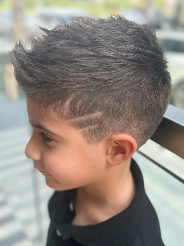 mẫu tóc undercut đẹp cho bé trai