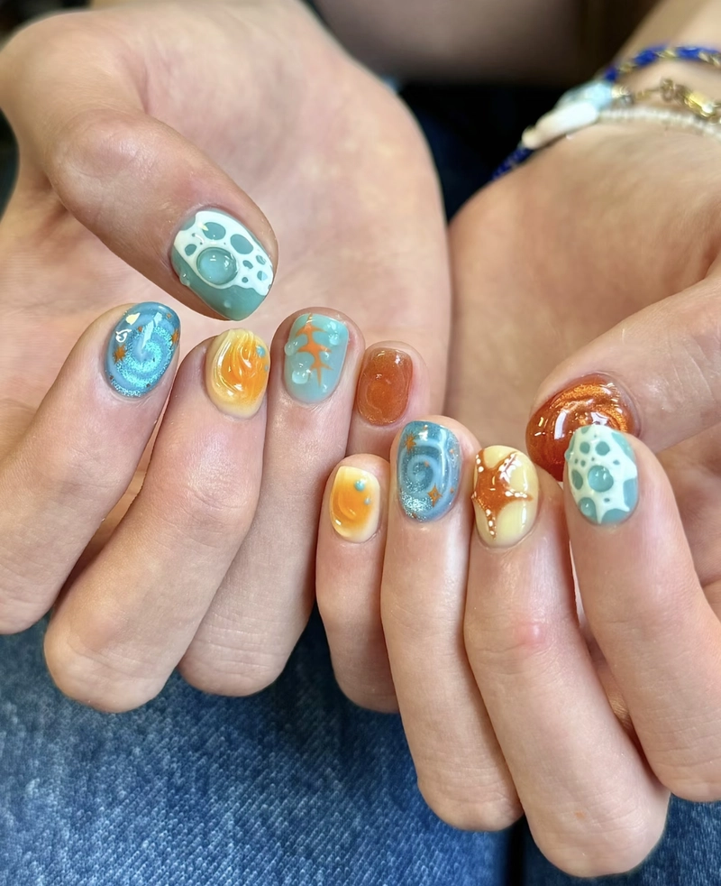 nail biển mùa hè