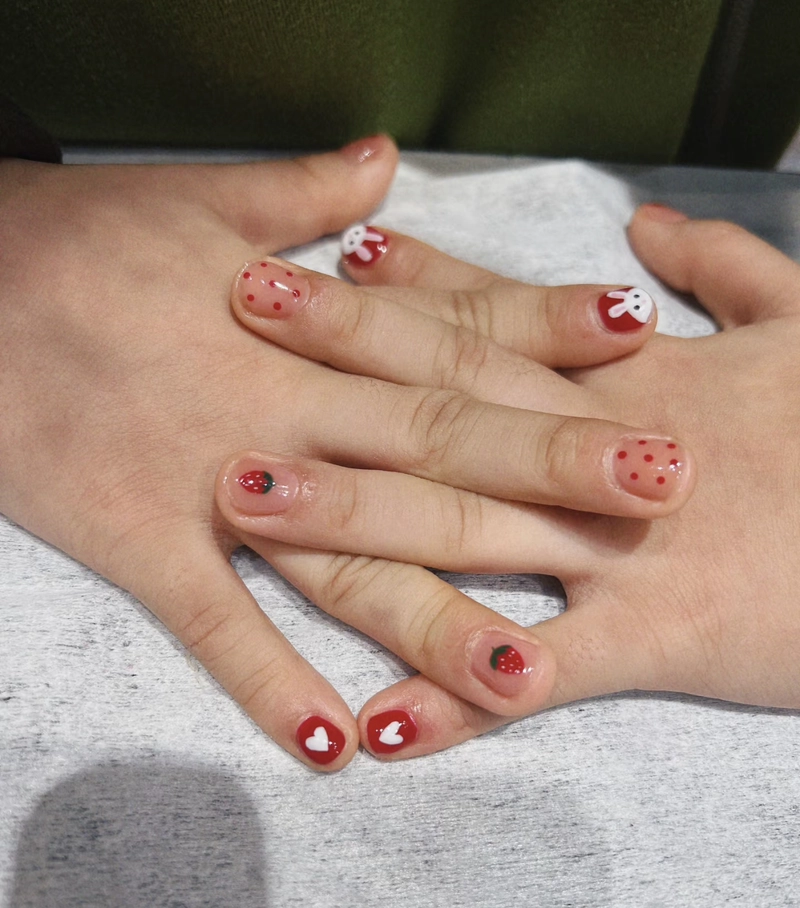 nail cho bé xinh