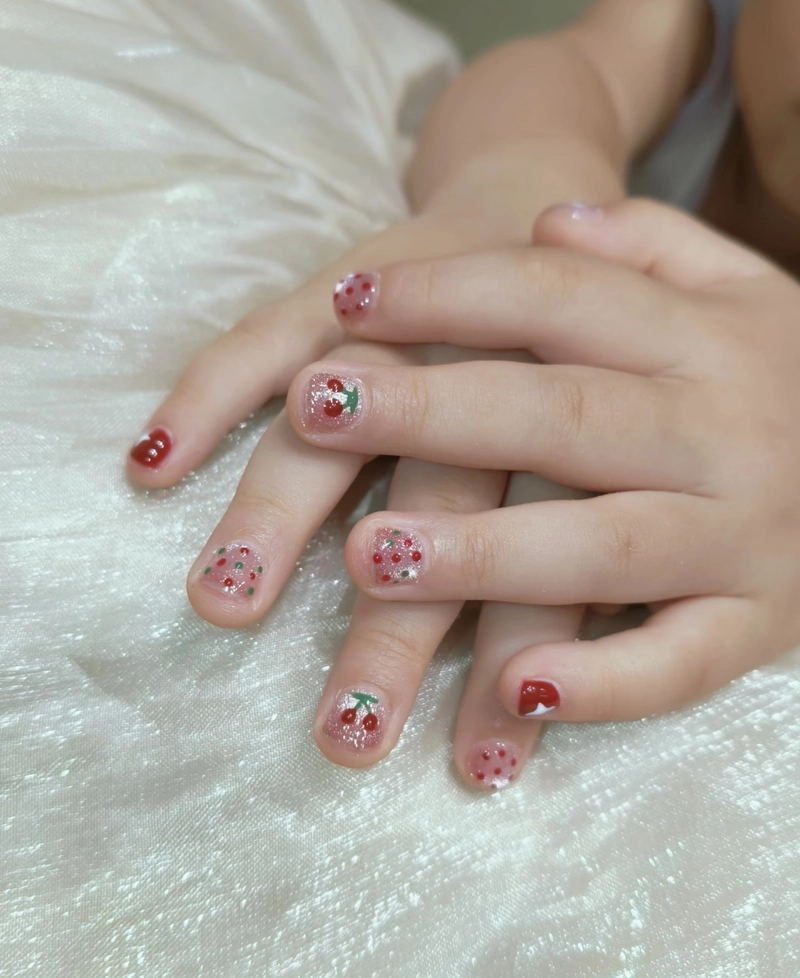 nail cho trẻ em đáng yêu