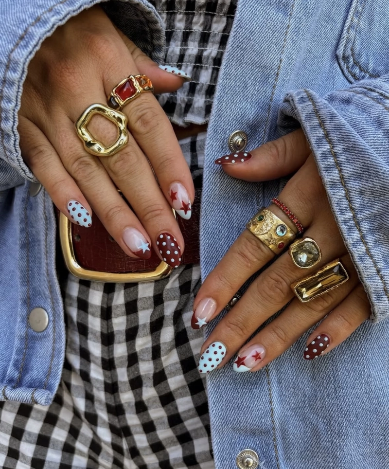 nail mùa hè 2025 đi biển