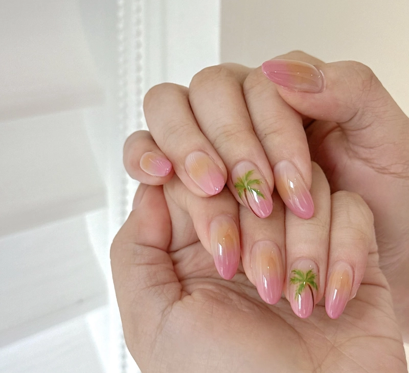 nail mùa hè 2025 xinh
